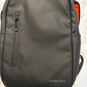 Stubble & Co. Black Backpack. Like New Condition.